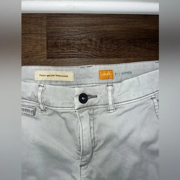 Anthropologie Pilcro And The Letter Press Hyphen Gray Jeans - Picture 3 of 9